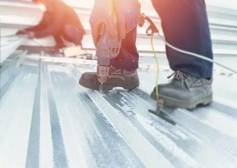 metal roof over shingles installing