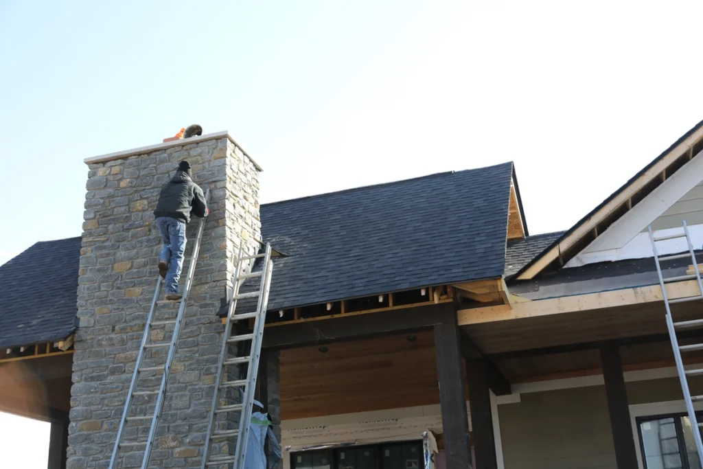 climbing-up-roof