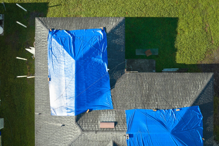 How to Tarp a Roof (& What to Do Next)
